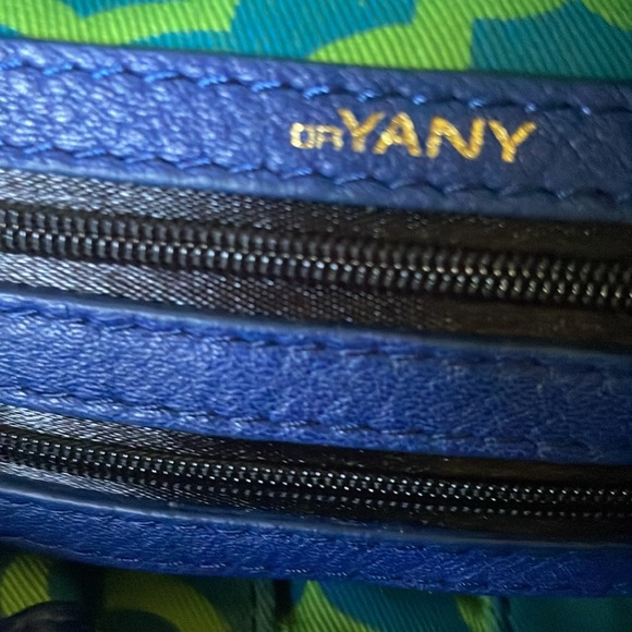 OR Yany New Royal Blue leather shoulder bag - Picture 9 of 11